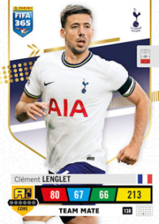 Clement Lenglet Tottenham Hotspur 2023 FIFA 365 Team Mate #138